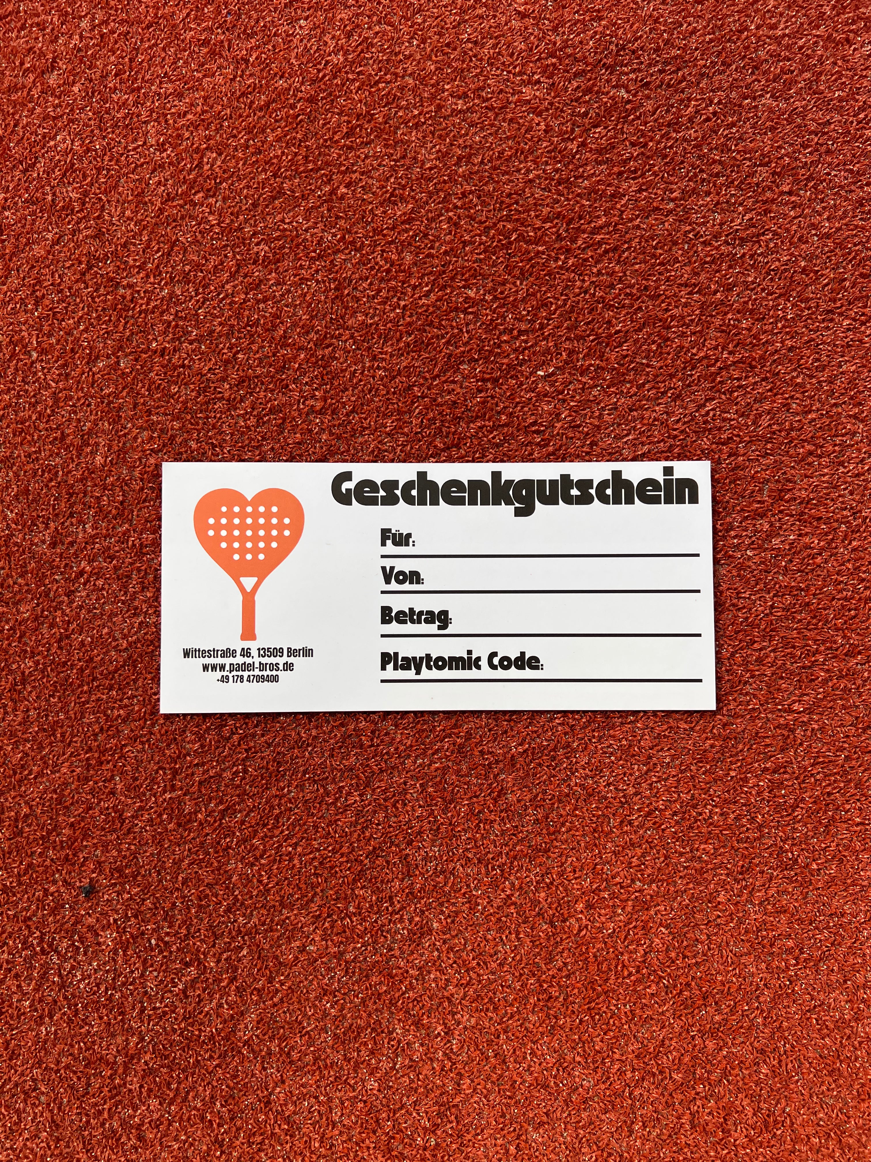 PadelBros Playtomic Gutschein