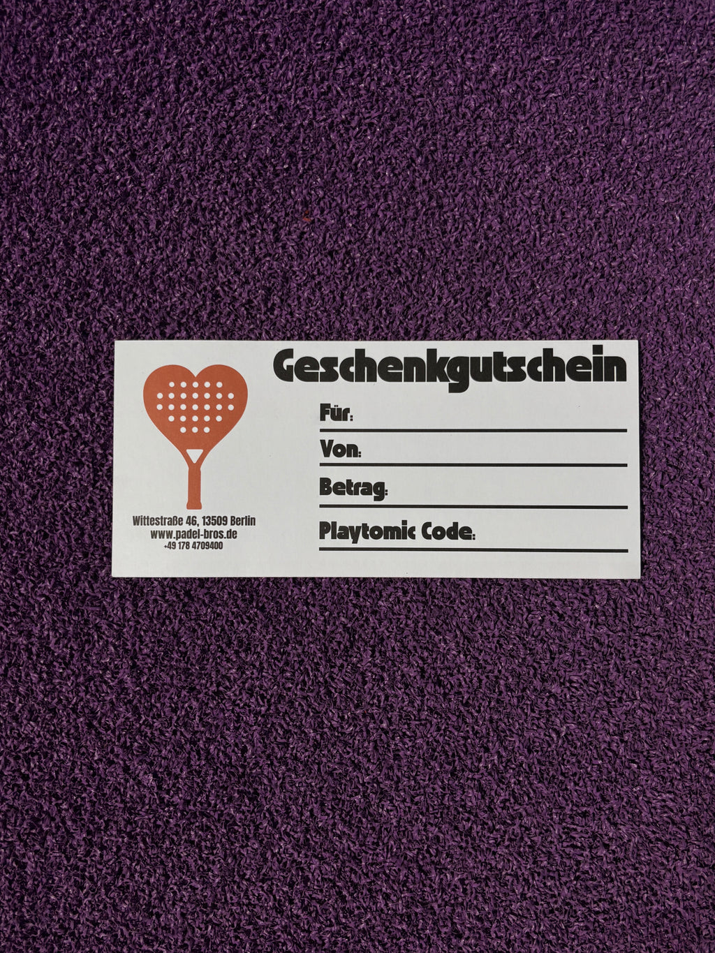 PadelBros Playtomic Gutschein