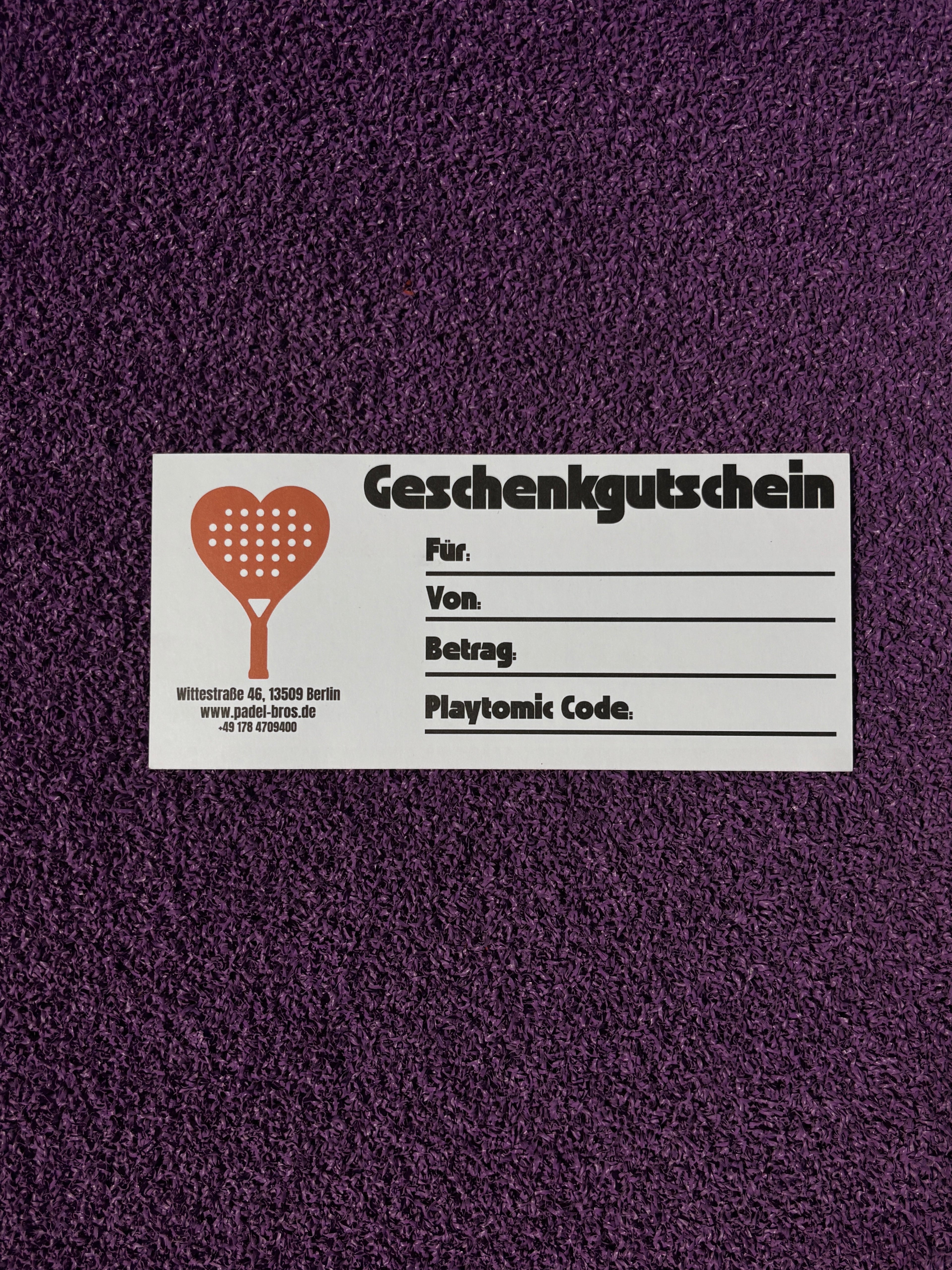 PadelBros Playtomic Gutschein