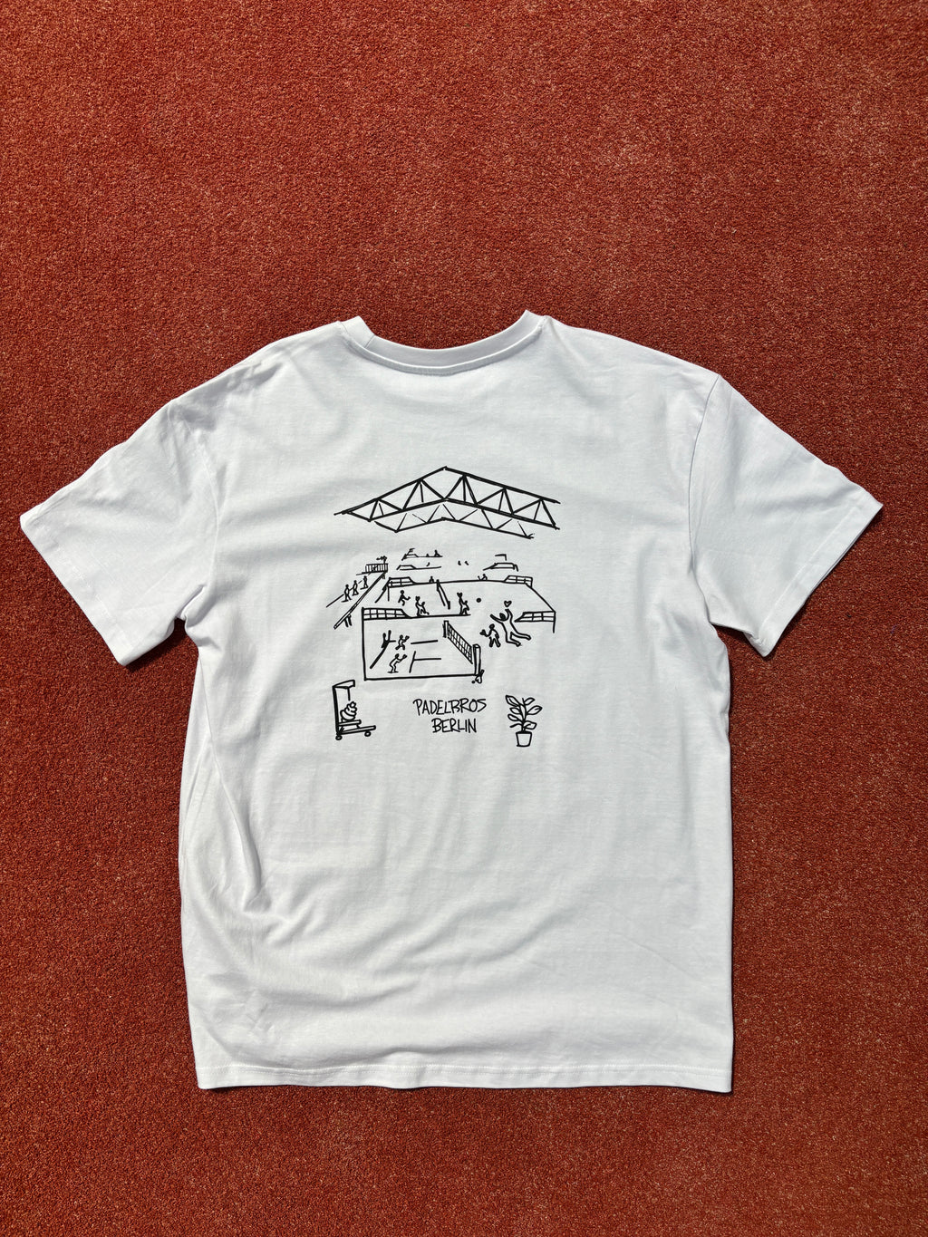 PadelBros T-Shirt | weiß