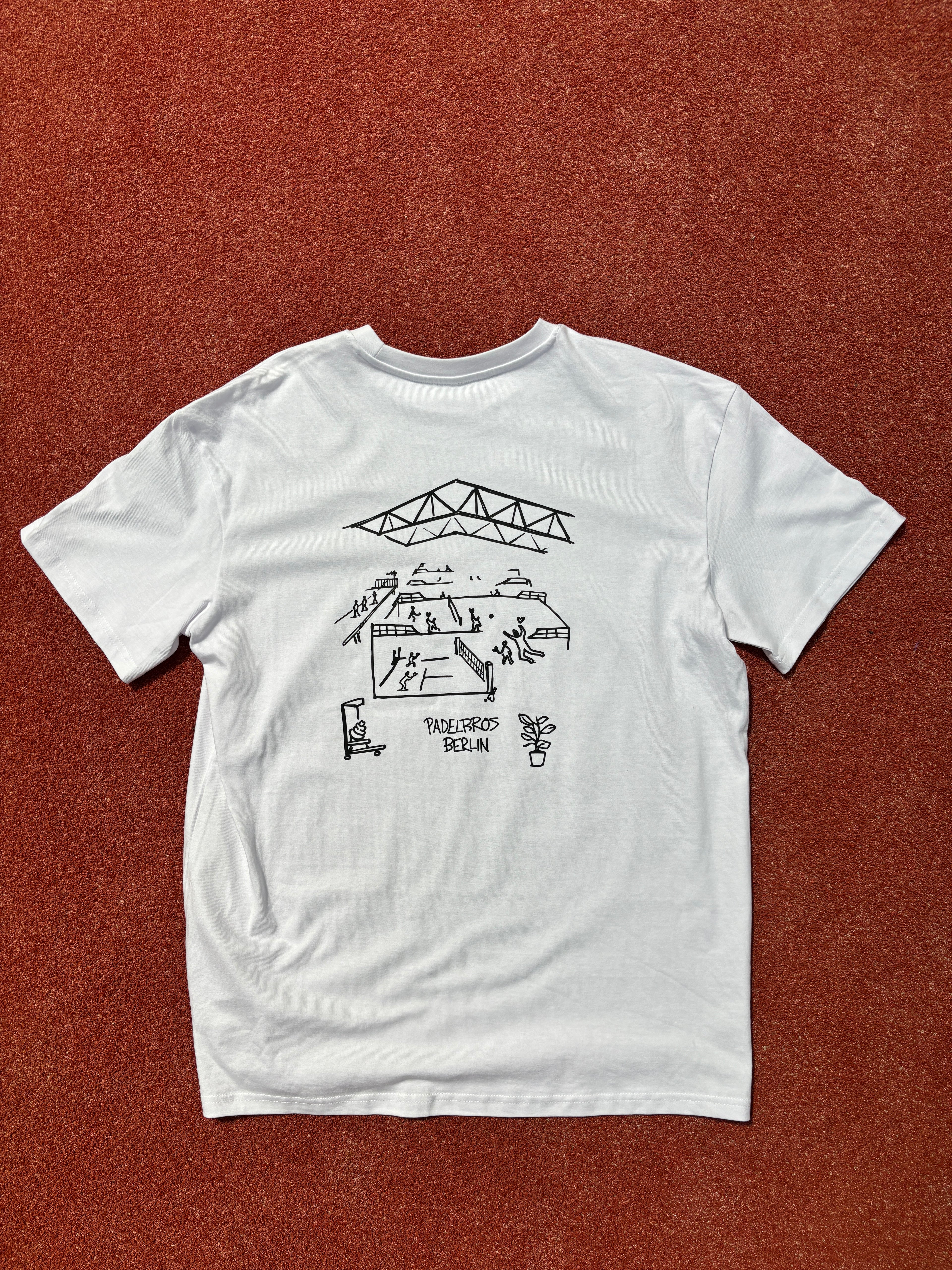PadelBros T-Shirt | weiß