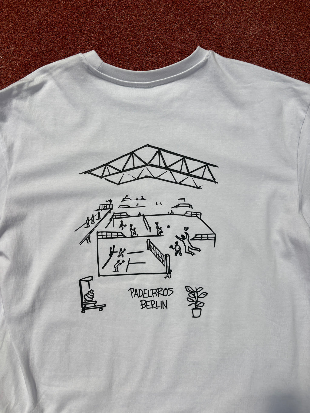 PadelBros T-Shirt | weiß