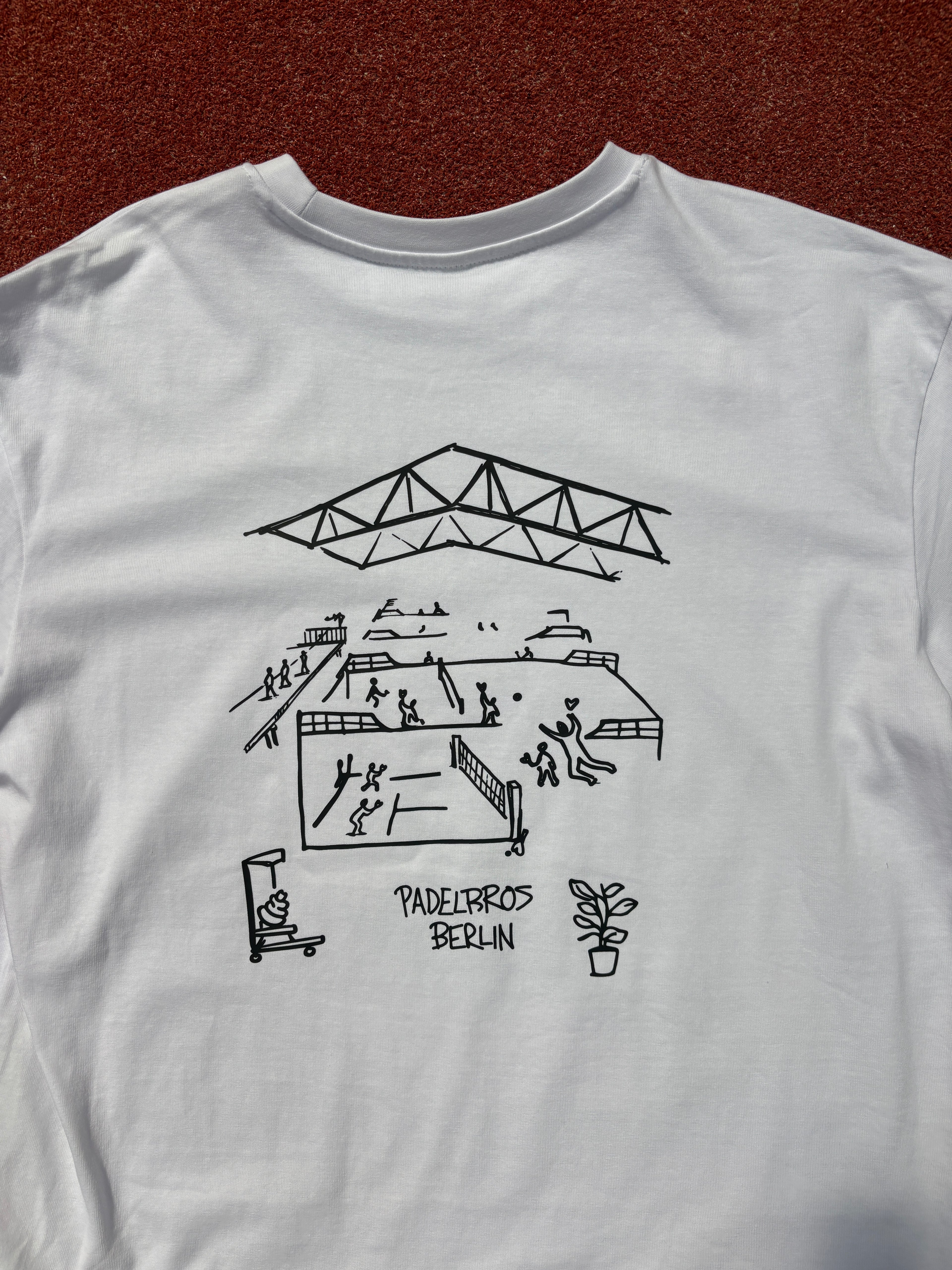 PadelBros T-Shirt | weiß