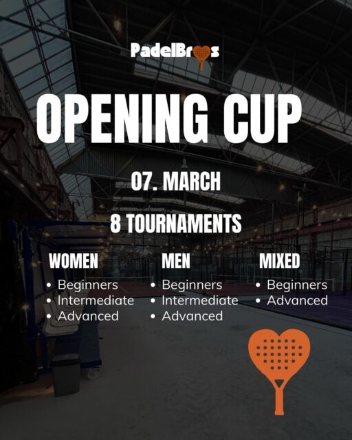 🎉 OPENING DAY TOURNAMENTS 🎉
Von Einsteiger:innen bis Advanced, von Damen über Herren bis Mixed –
wir spielen alle Leistungsklassen und Formate an einem Tag 🏓🔥
Freut euch auf:
• Americano Turniere (viel Spielzeit, kein K.-o.)
• Gruppenphasen mit Finals
• Bracket-Systeme für spannende Endrunden
🏆 Coole Preise in jedem Turnier
🎶 Abends: Finals, Musik & gute Vibes
👉 Anmeldung:
Folge dem Link in unserer Bio (bzw. Geht am besten direkt über die Playtomic-App), gehe zu unserem Playtomic-Profil und wähle dort „Competitions“ aus.
Let’s celebrate padel together. See you on court! 👊

🎉 OPENING DAY TOURNAMENTS 🎉
From beginners to advanced players, women, men & mixed –
we’re hosting tournaments for all levels and categories in one big opening event 🏓🔥
Expect:
• Americano formats (lots of playtime, no knock-out)
• Group stages with finals
• Bracket systems for exciting playoffs
🏆 Great prizes in every tournament
🎶 Evening finals, music & good vibes
👉 How to sign up:
Follow the link in our bio (or rather go on the App Playtomic directly), visit our Playtomic profile and select “Competitions”.
Let’s kick things off together. See you on court! 👊